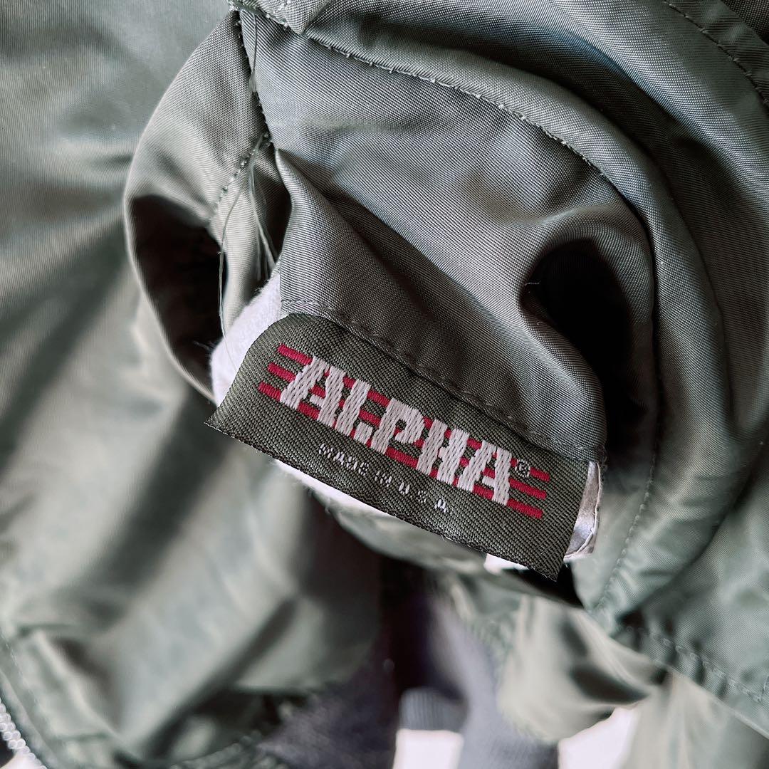 【3/8限定価格】Alpha アルファMA-1 80s 90s USA製 旧タグ