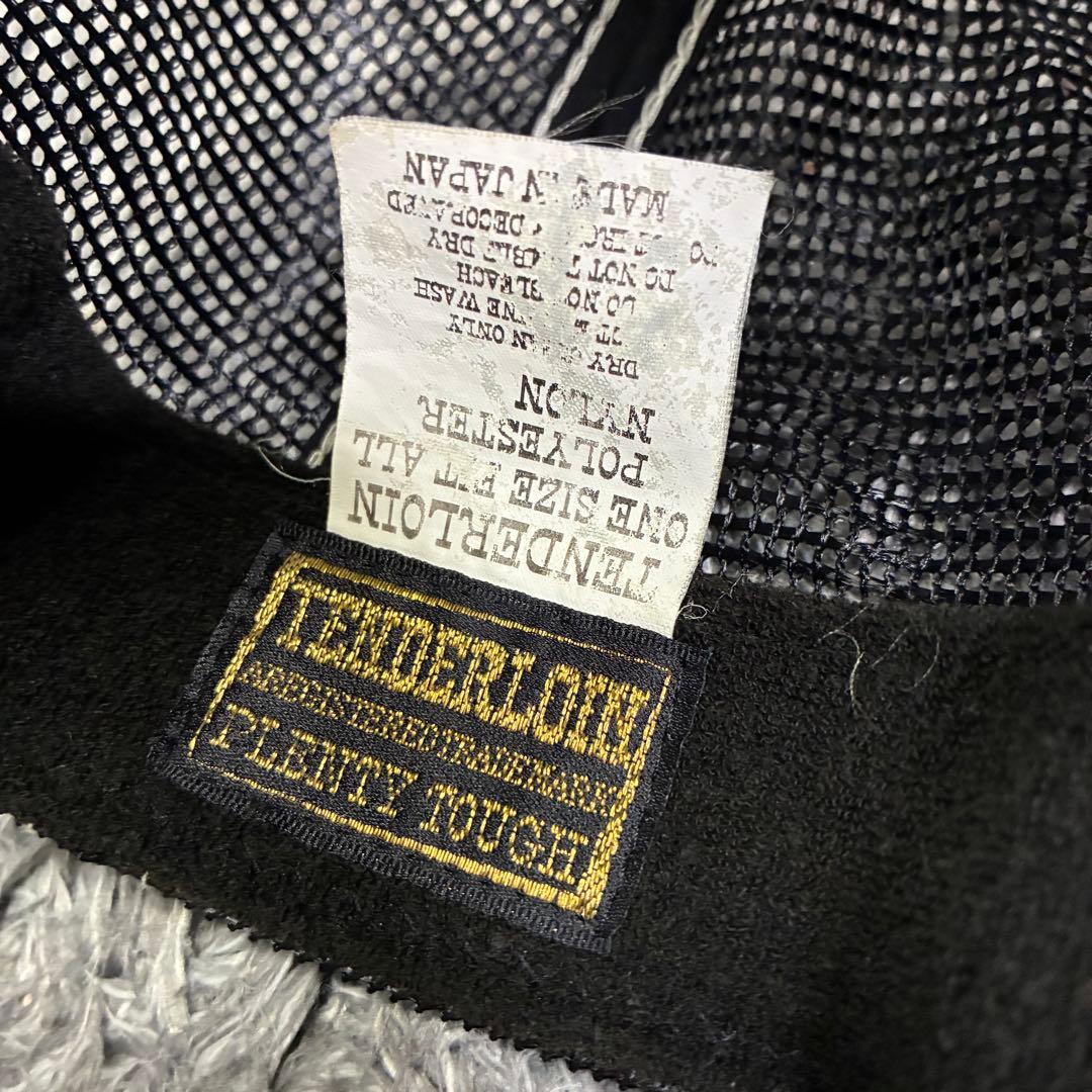 【人気】TENDERLOIN T-TRUCKER MESH CAP ブラック