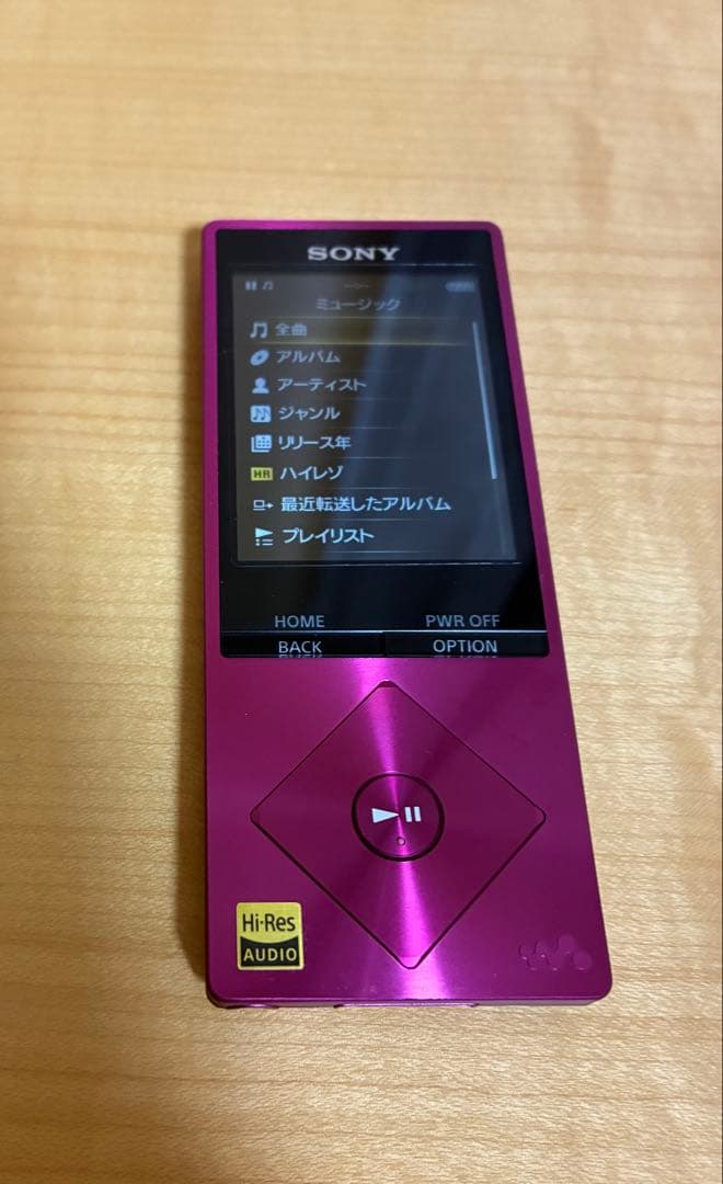 Sony ウォークマン　NW-A25 ボルドーピンク