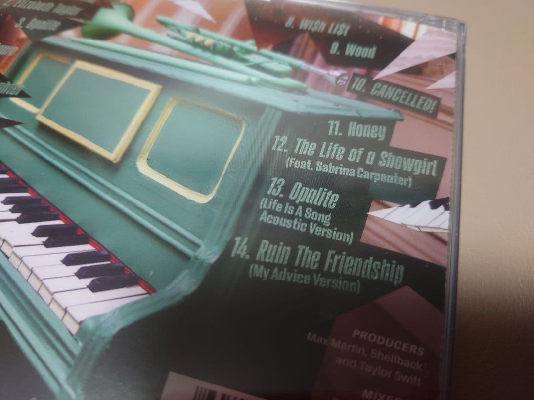 洋楽 TAYLOR SWIFT CD THE LIFE OF A SHOWGIRL