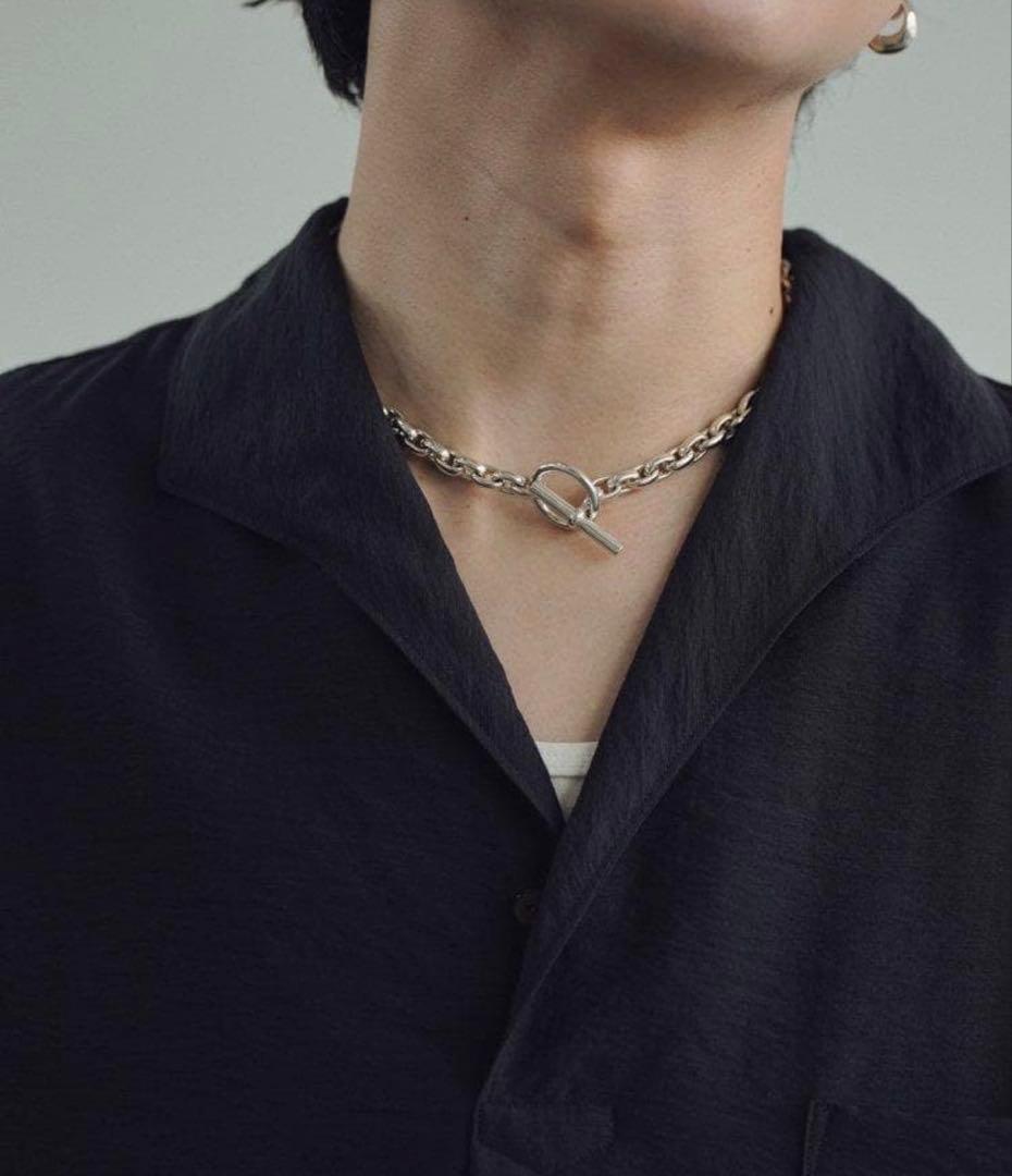 【名のなきチンパンジー】Llife RIPPLE NECKLACE