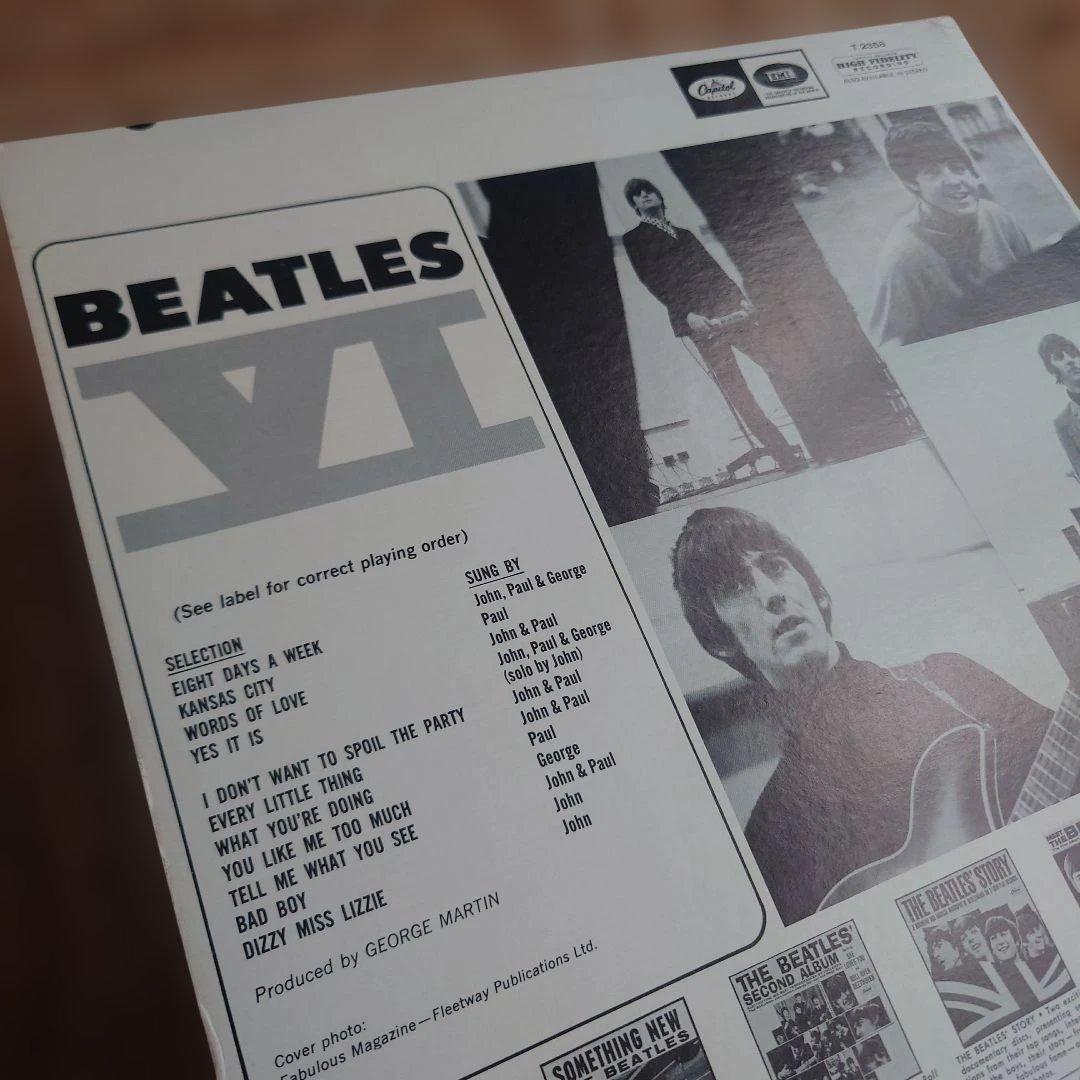 US盤BEATLES VI レコード T-2358