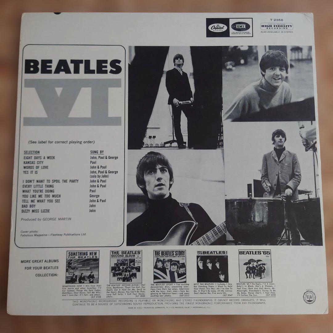 US盤BEATLES VI レコード T-2358