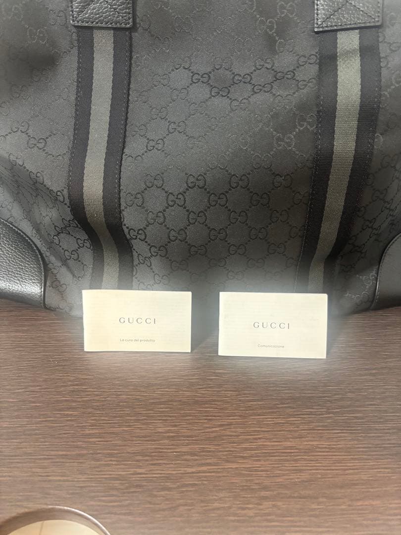 【美品】GUCCI ボストンバッグ