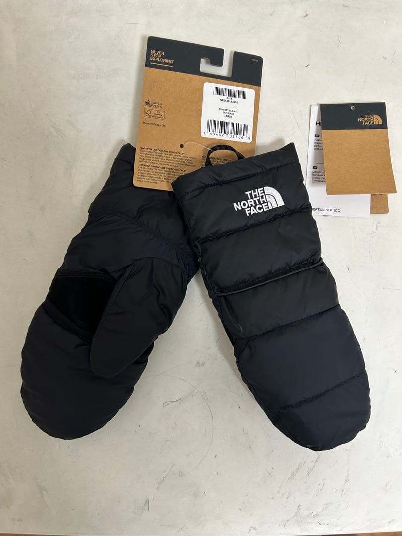 まゆ　The north face ヌプシ　グローブ　手袋　L