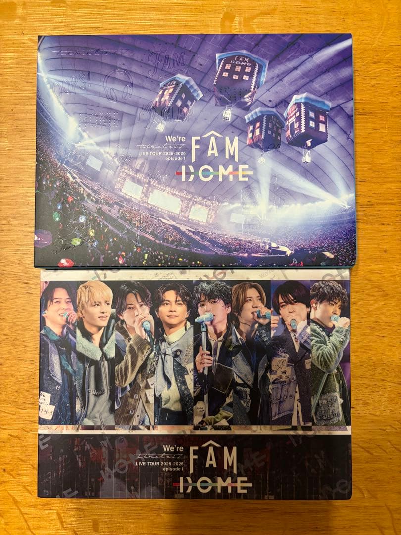 ほぼ新品‼️激安‼️タイムレス　FAM DOME コンサートDVD 初回限定盤‼️