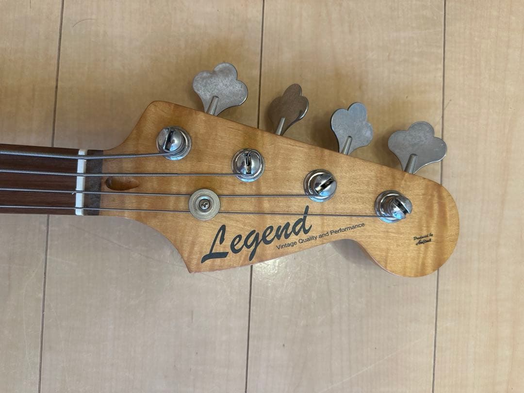 Legend エレキベース ジャズベースタイプ 4弦 ベース ストラップ付