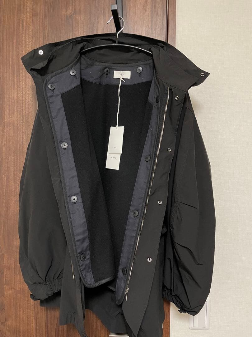 新品ATONエイトンAir Weather Short Mods Coat 2黒