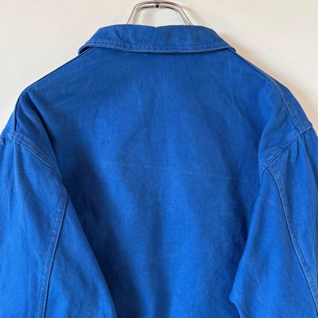 50s 60s ヴィンテージ フレンチ ワークジャケット 古着 ユーロ フランス