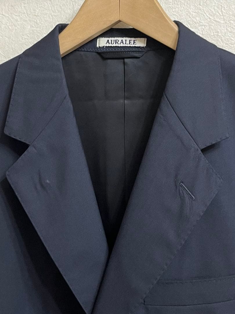 か*け様 AURALEE ダークネイビー ジャケット 5size 24ss