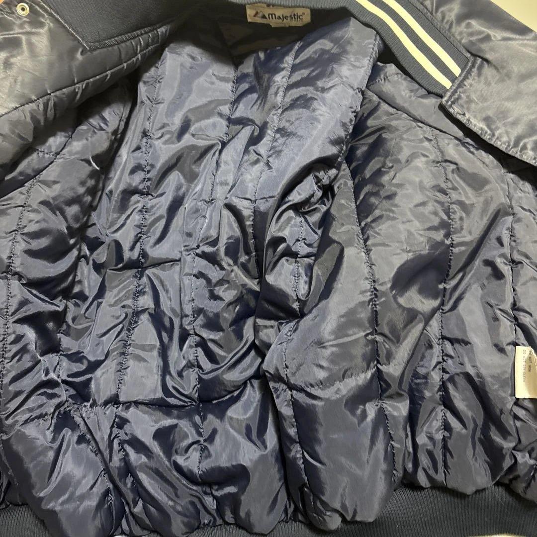 ZORN着用　90s ヤンキース ナイロンスタジャン 4XL ネイビー