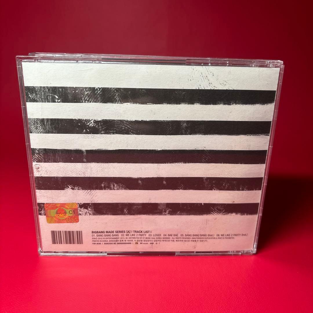 A BIGBANG MADE SERIES CD 韓国盤 トレカ付き