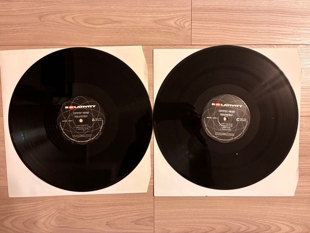 common sense resurrection 2LPレコード