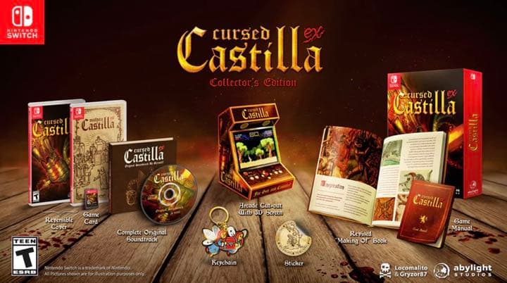 Nintendo Switch Cursed Castilla EX - Collector's Edition
