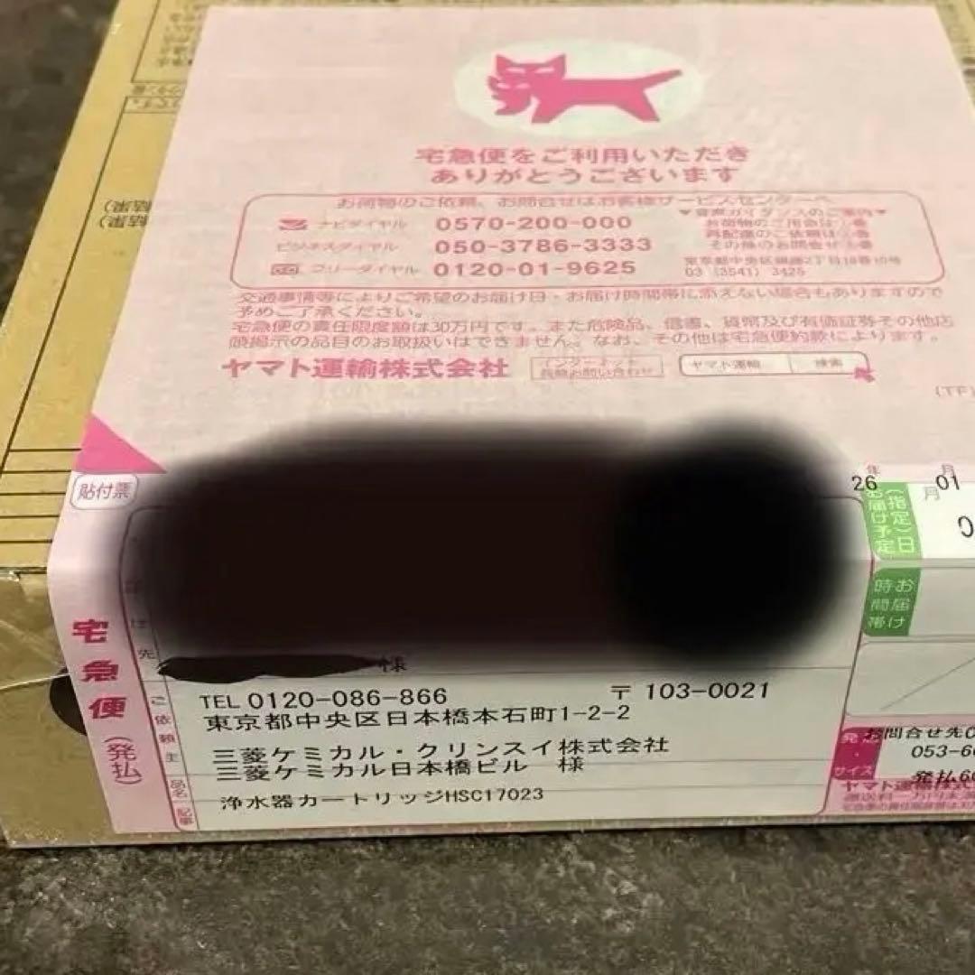 純正規品　HSC17023 浄水器カートリッジ 3本入 クリンスイ