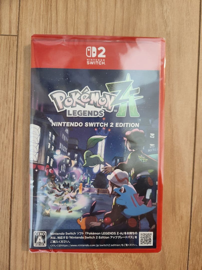 【新品未開封】ポケモンレジェンズ ZA Nintendo Switch 2