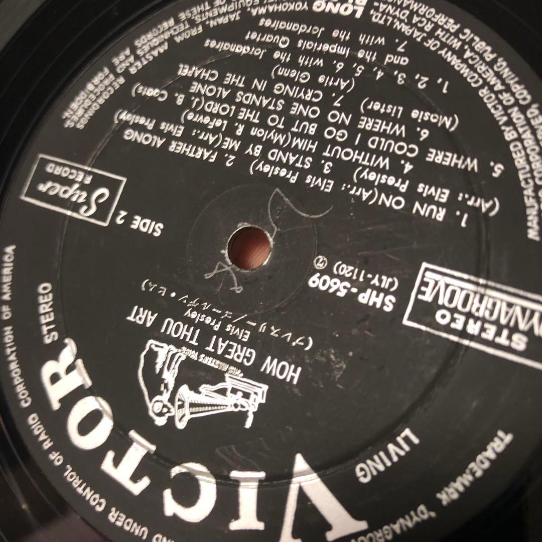 超超希少 LP プレスリー / ゴールデンヒム 帯付 SHP-5609 レコード
