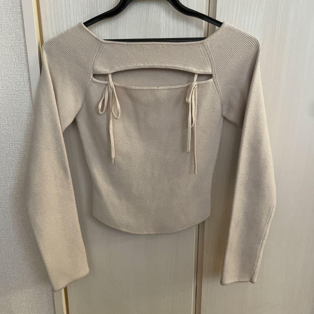 トップス ANDMARY Bebe knit tops