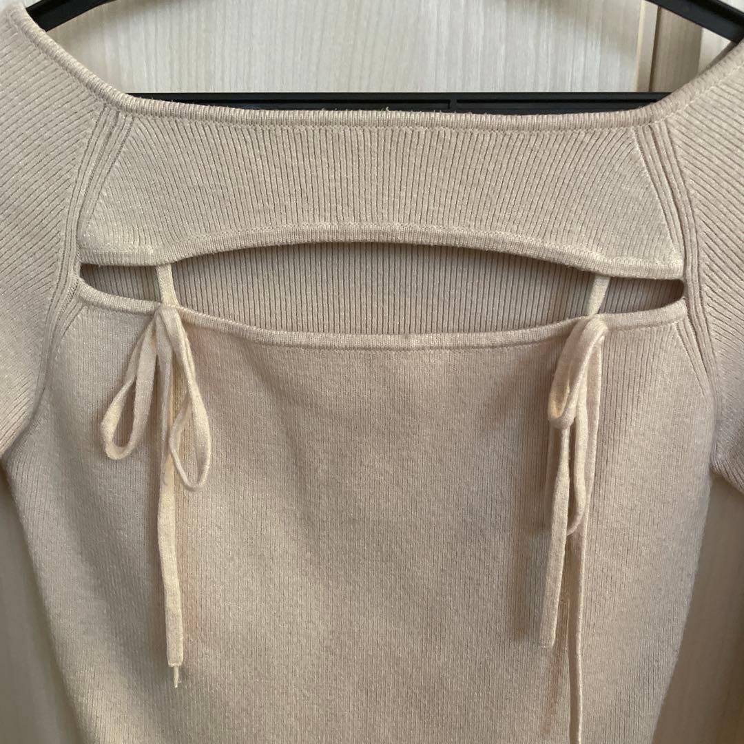 トップス ANDMARY Bebe knit tops