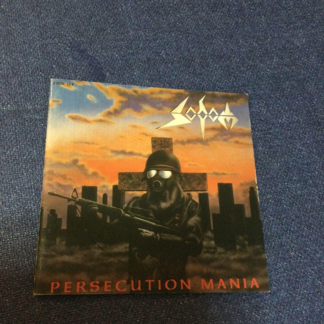 CD ソドム　SODOM パーセキユーション　マニア　国内盤　初盤