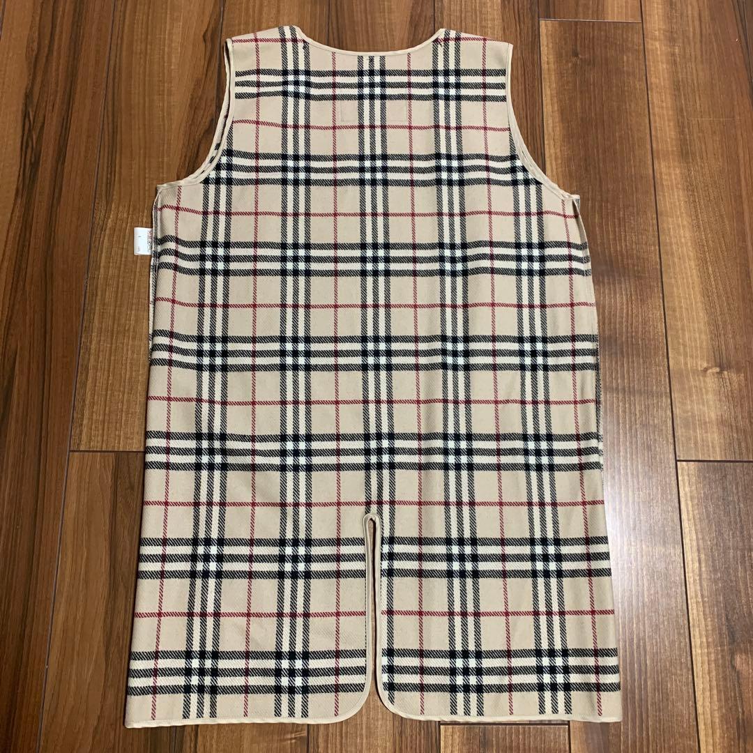 【美品】バーバリー ロンドン ステンカラーコート ノバチェック 黒 グレー日本製