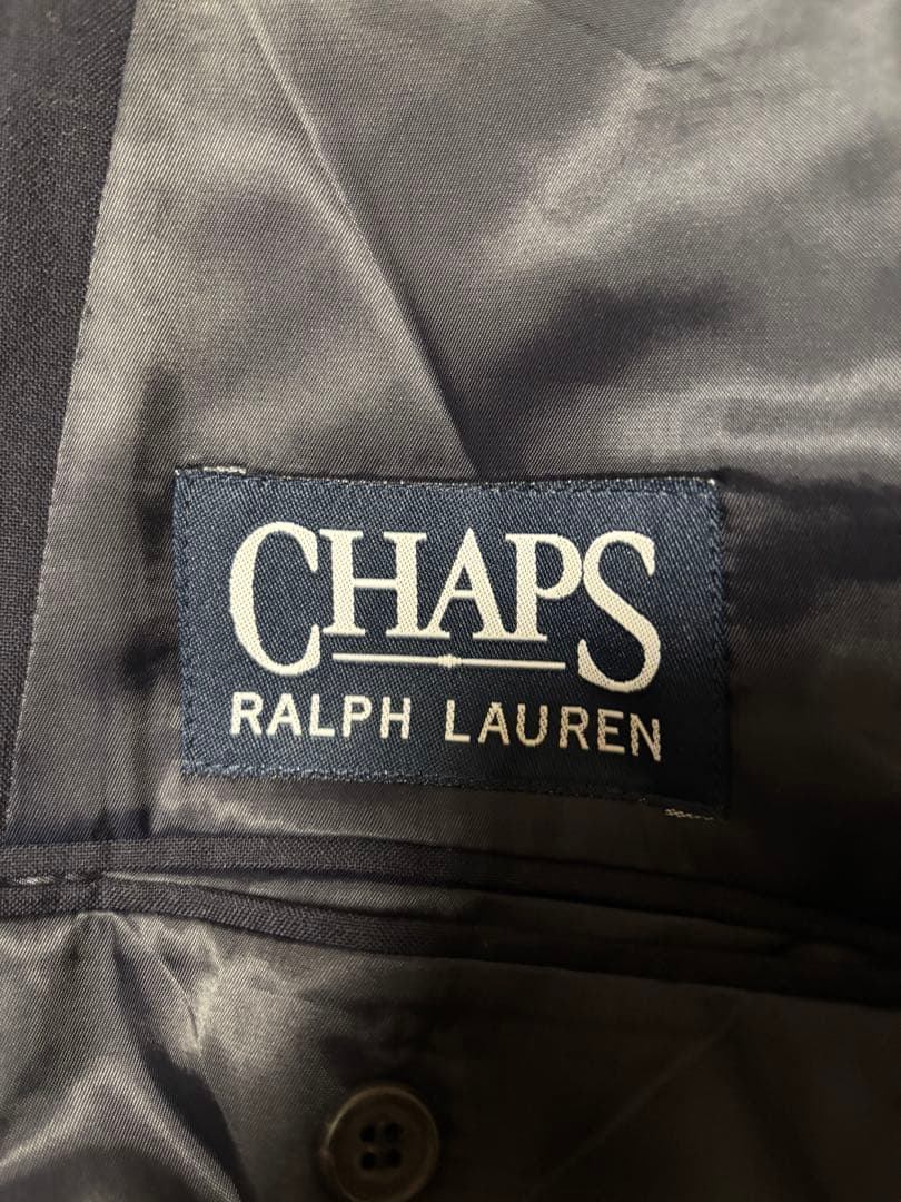 CHAPS RALPH LAUREN 紺ブレ ダブルブレストジャケット 金ボタン