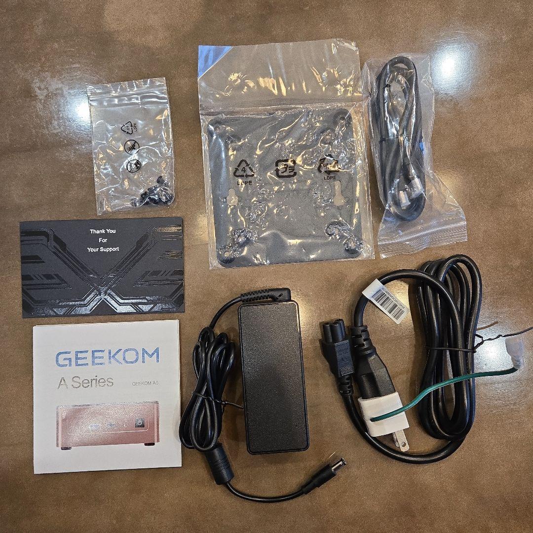 GEEKOM A5 2025エディション　24GB/512GB