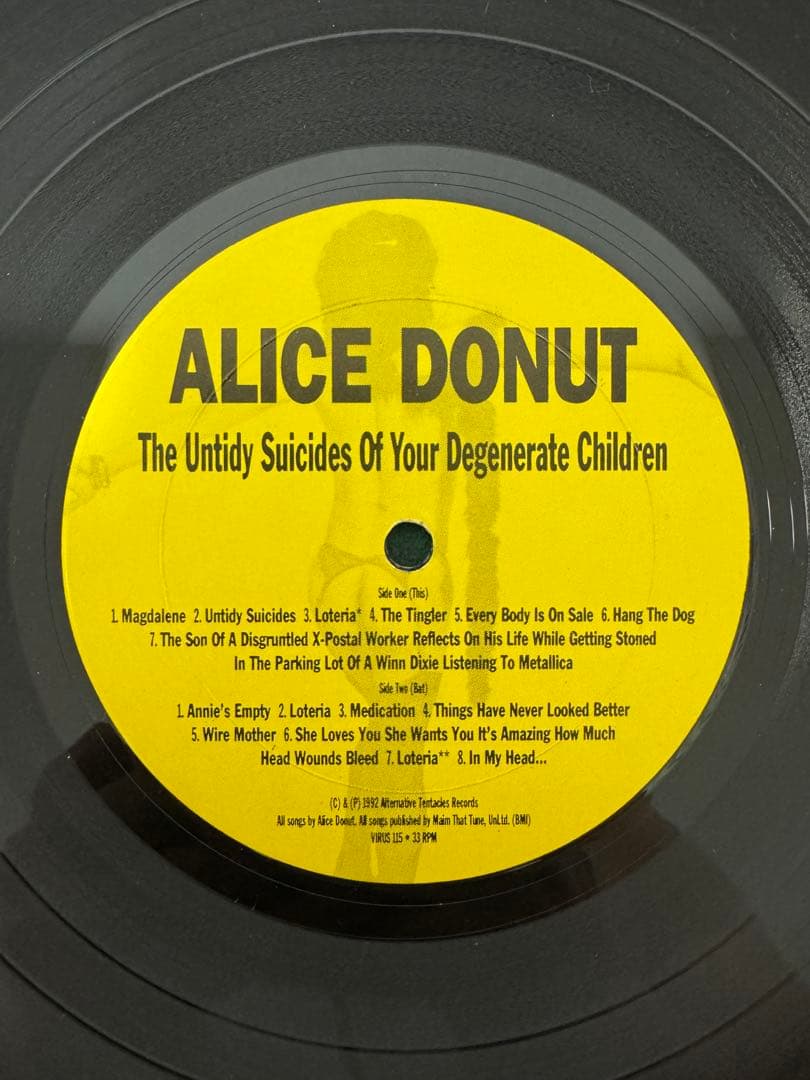 ALICE DONUT レコード