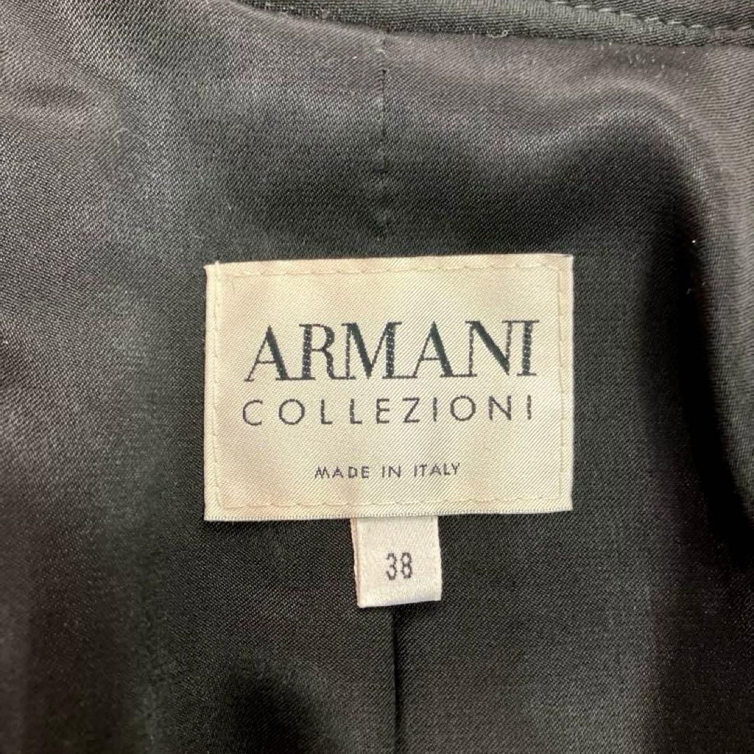 ARMANI COLLEZIONI シルク混　テーラードジャケット　イタリア製