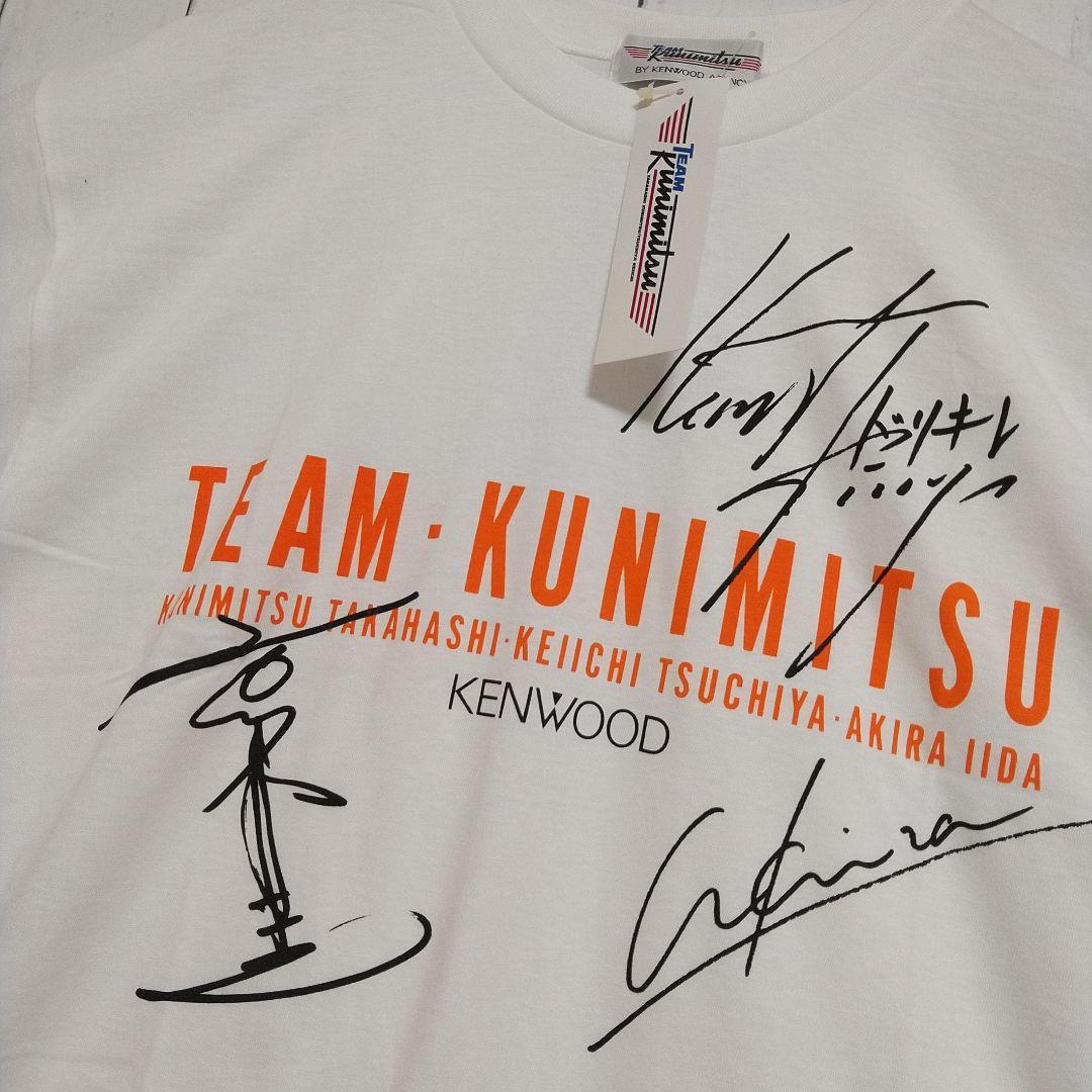 新品タグ付　高橋国光　土屋圭市　飯田章　チーム国光　ドリキン　Ｔシャツ　Ｌ