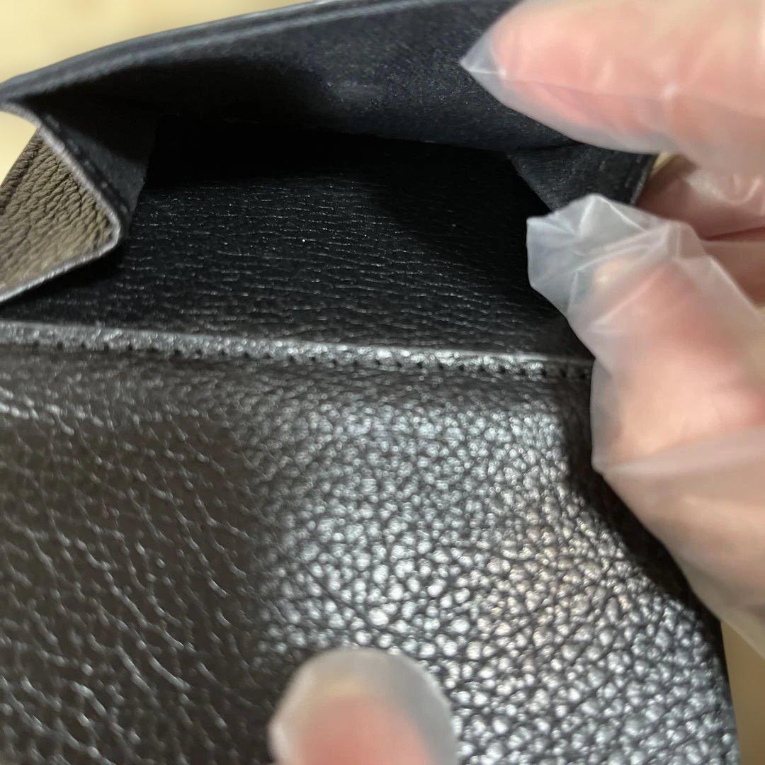 A.P.C. ブラック 三つ折り財布