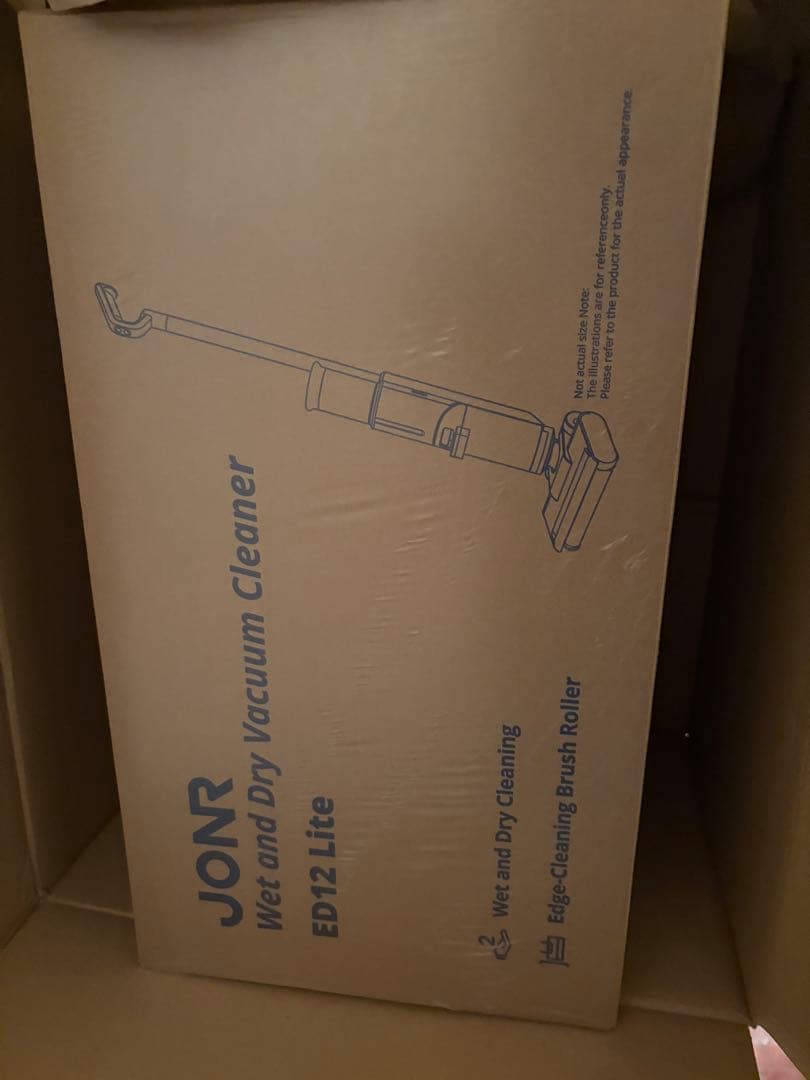 水拭き掃除機 JONR ED12 Lite【日本最軽量】吸引・水洗い
