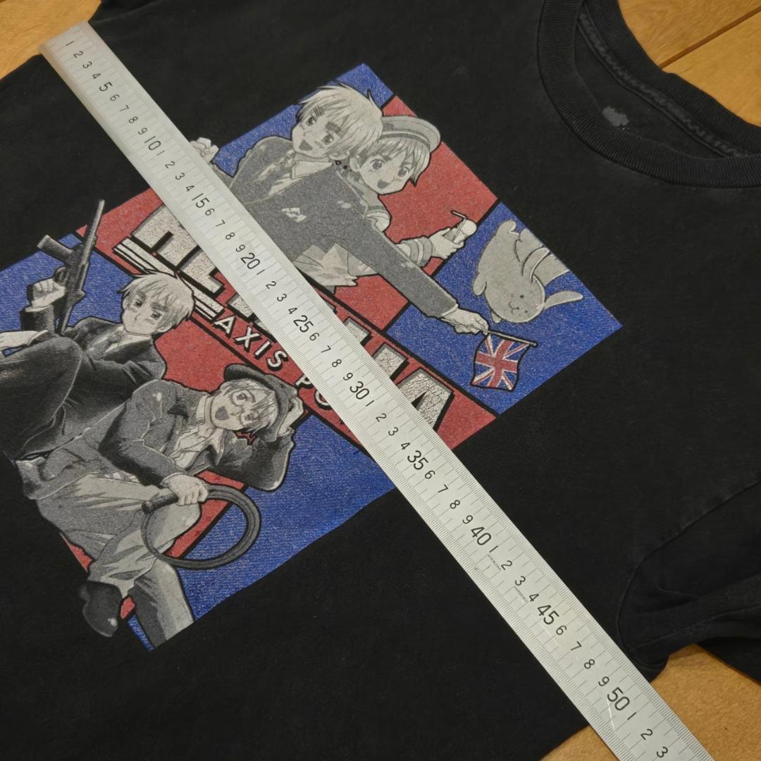 【M】00s アニメ ヘタリア HETALIA イギリス USA 海外公式Tee