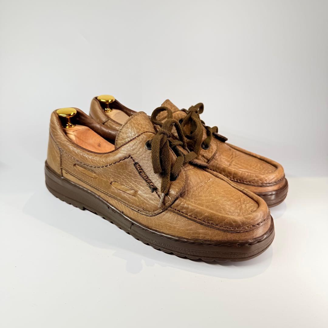 MEPHISTO メフィスト　デッキシューズ（US6.5）3eye 革靴　本革