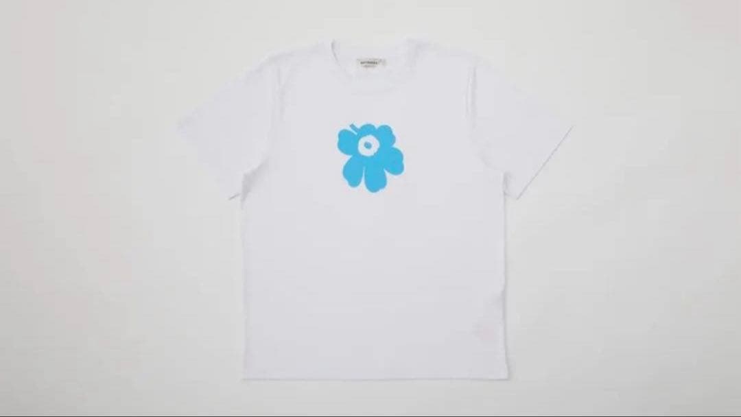 marimekko BLUE BOTTLE Tシャツ　マリメッコ