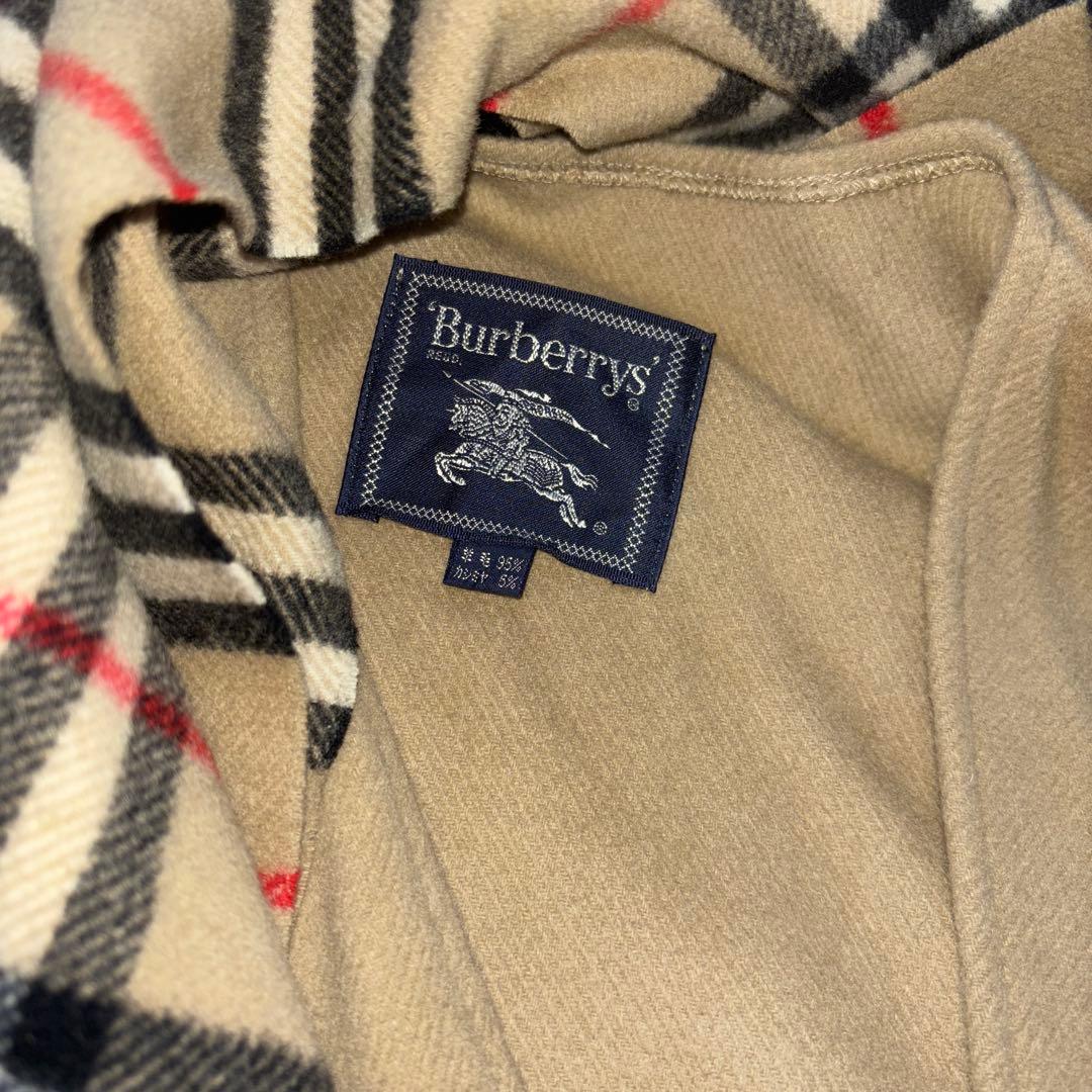 Burberry❤︎ストールポンチョ　ショールケープ