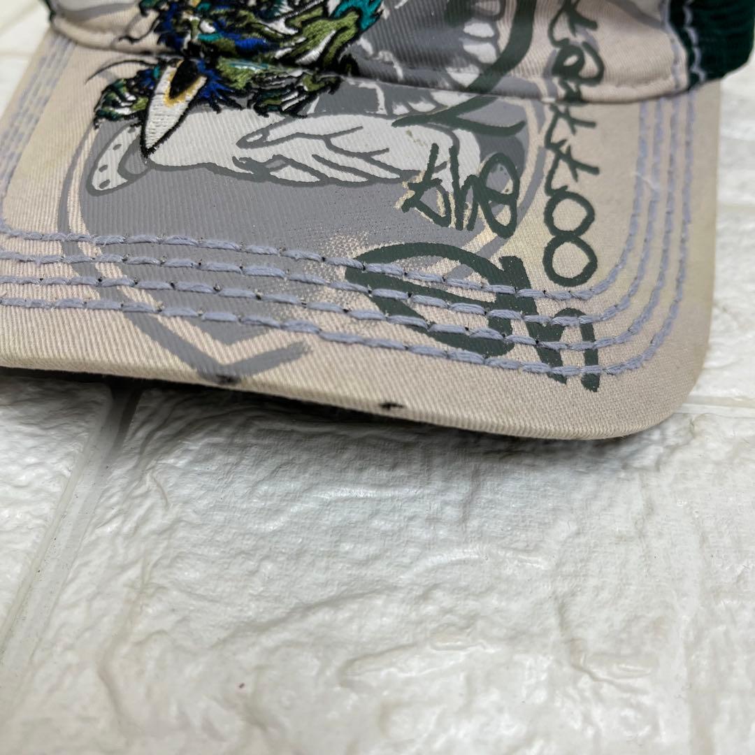 Ed Hardy 刺繍キャップ メッシュキャップ　帽子　ちゃんみな　国内正規品