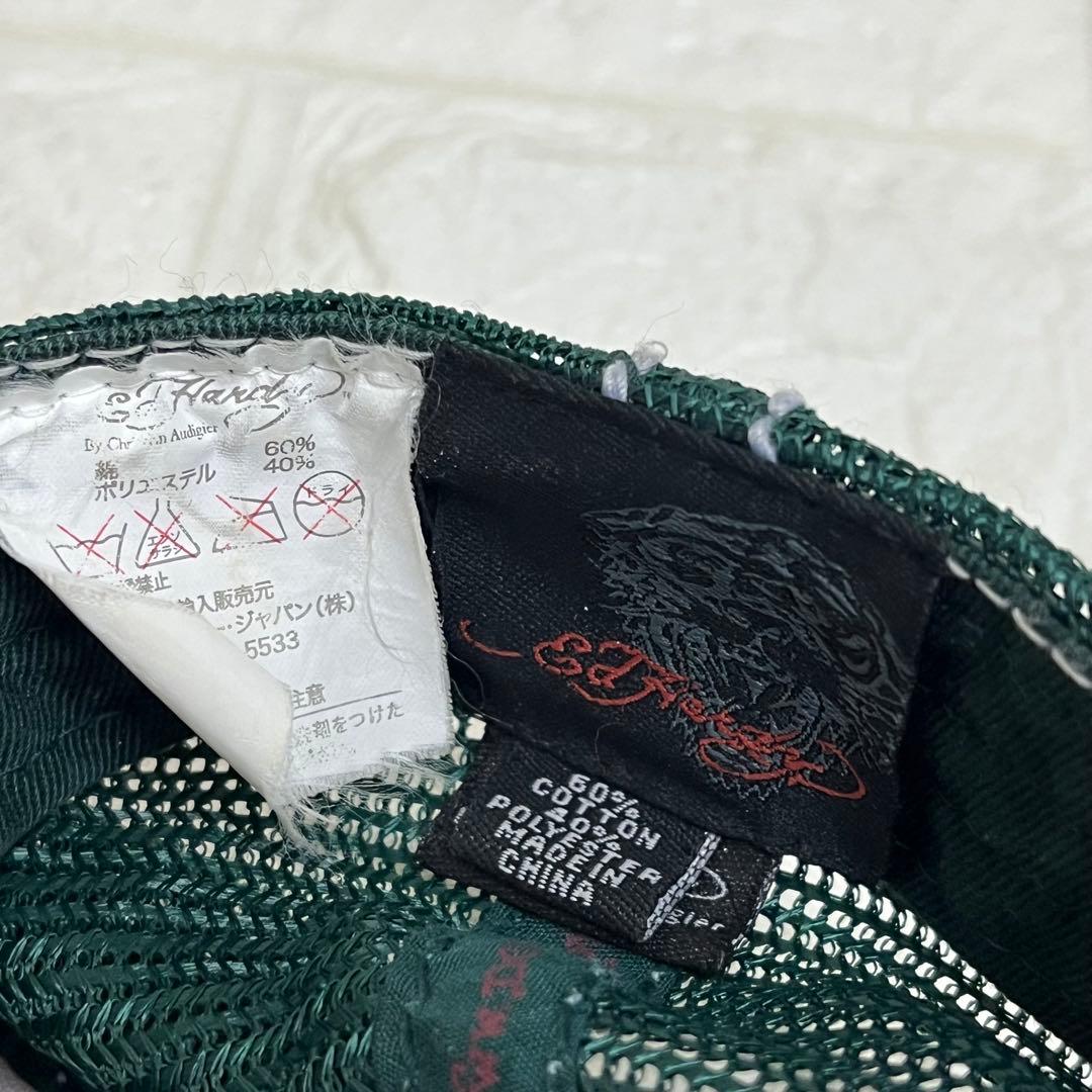 Ed Hardy 刺繍キャップ メッシュキャップ　帽子　ちゃんみな　国内正規品