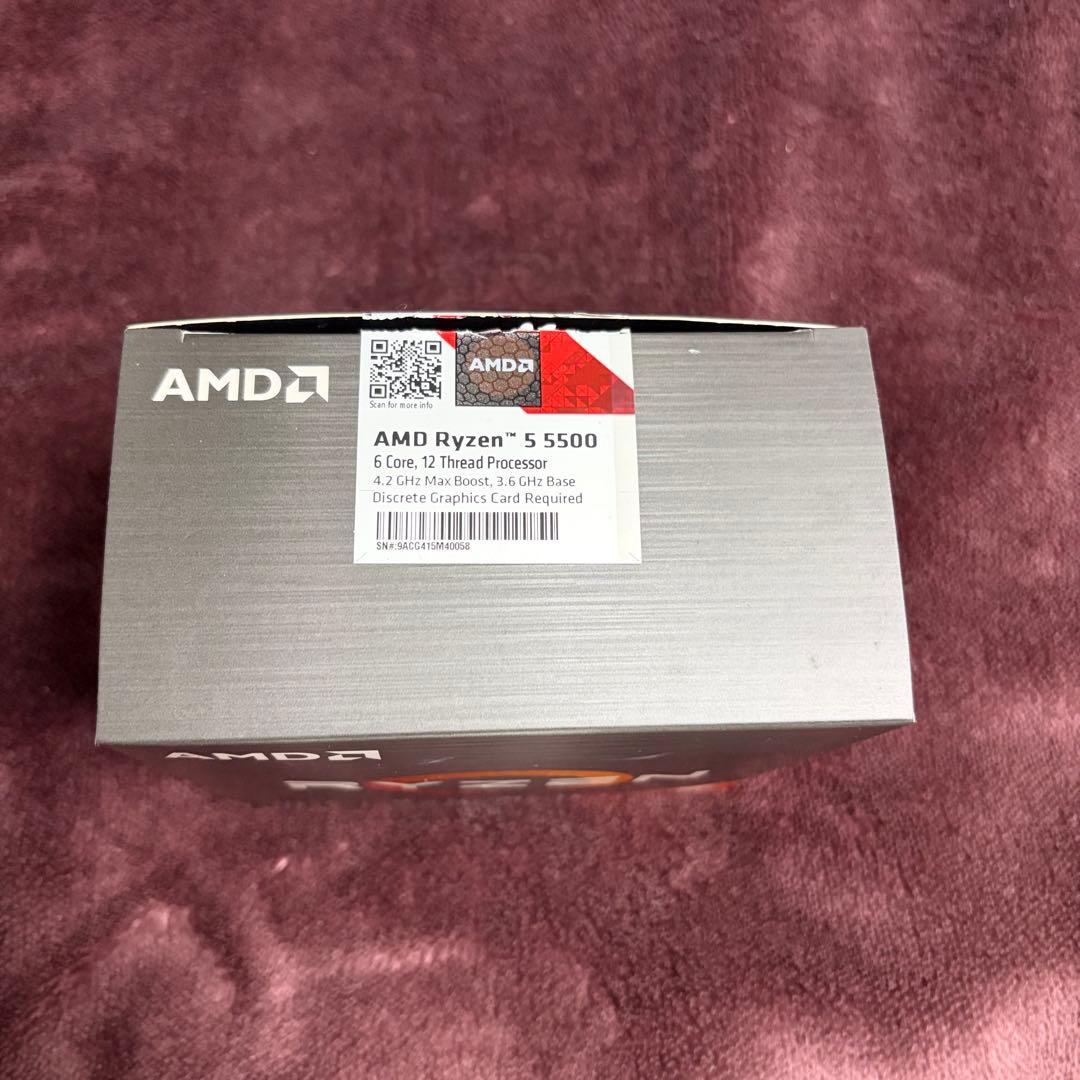 M*s様 AMD Ryzen 5 5500
