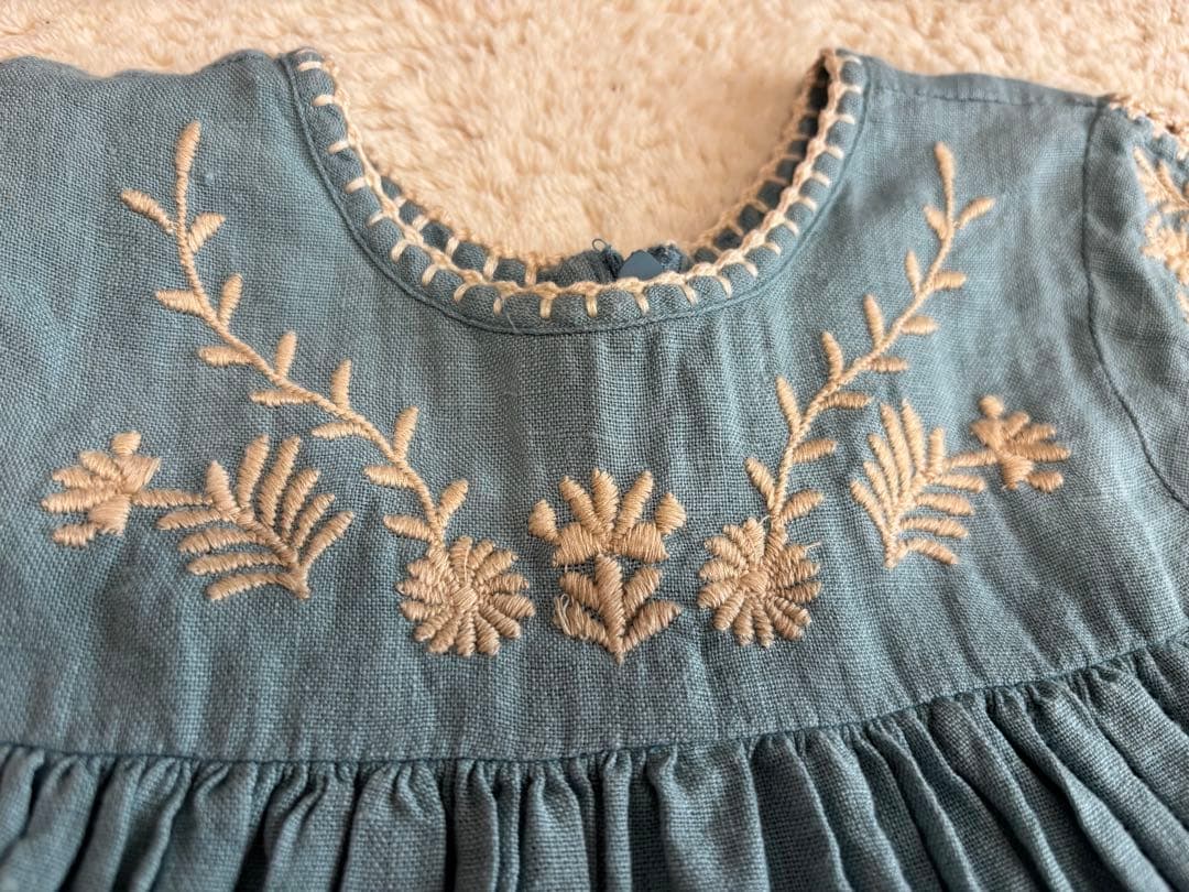 ワンピース Apolina Stevie Dress pool 2-3y