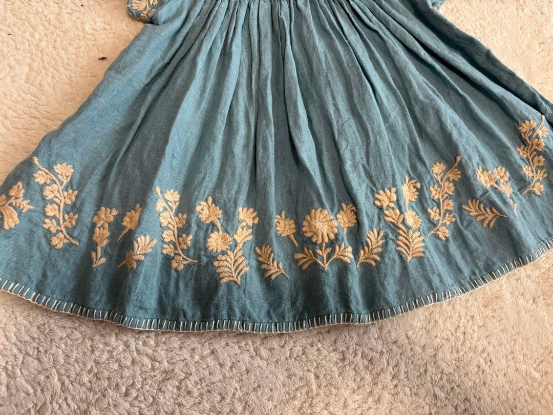 ワンピース Apolina Stevie Dress pool 2-3y