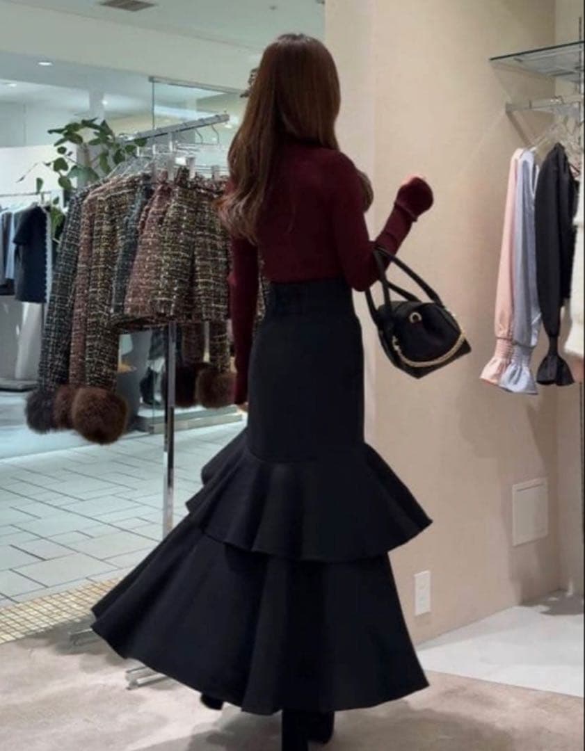 新品リエンダ♡フリルスリットハイウエスト リップサービス リゼクシー スナイデル