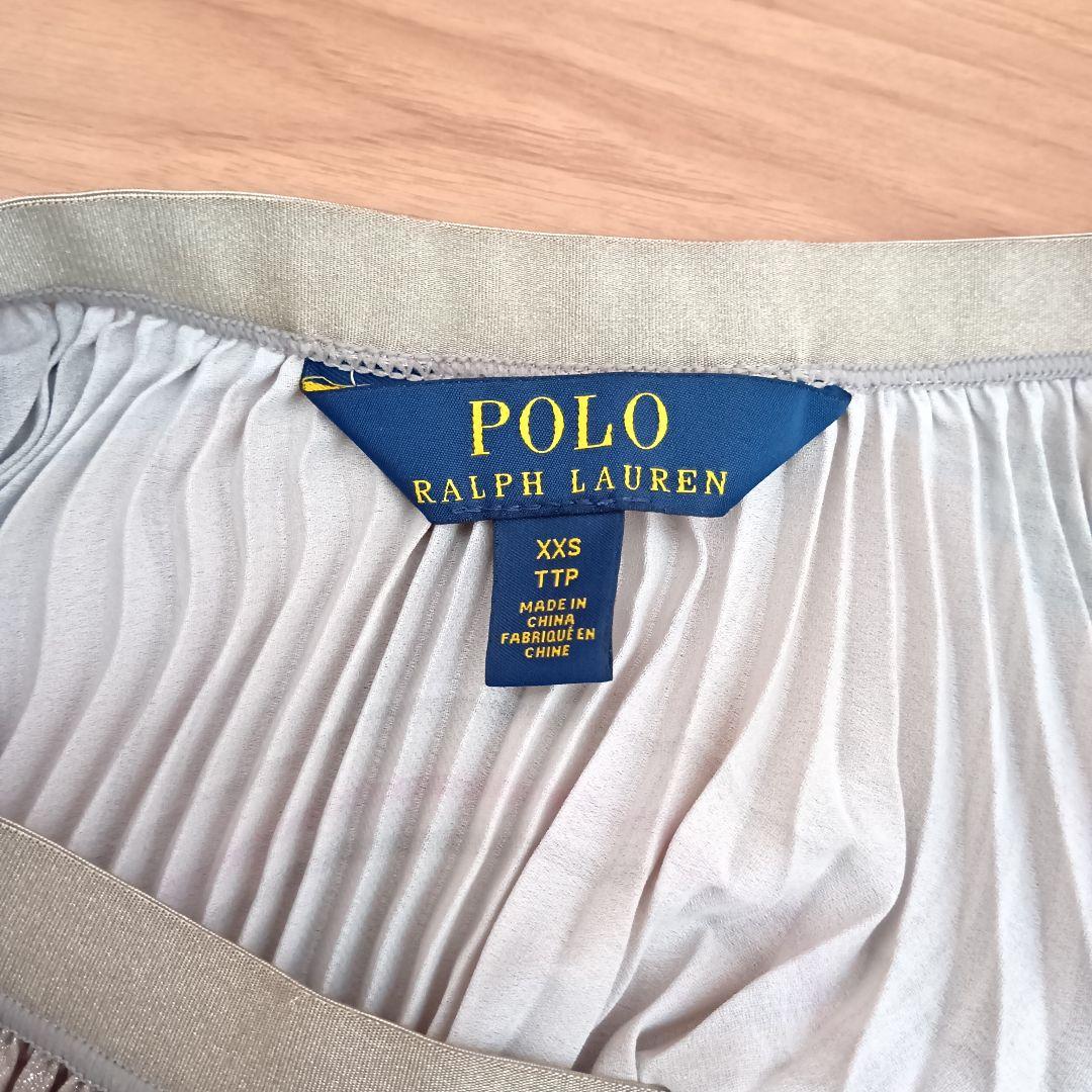 POLO RALPH LAUREN　プリーツ　スカート　チェック　XXSサイズ