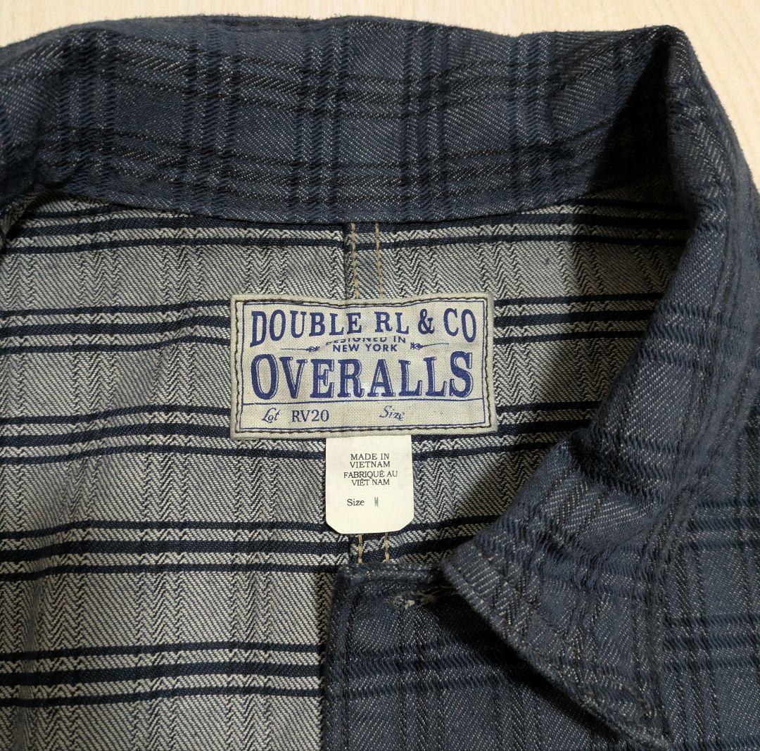DOUBLE RL & CO. チェック柄オーバーオールRRL