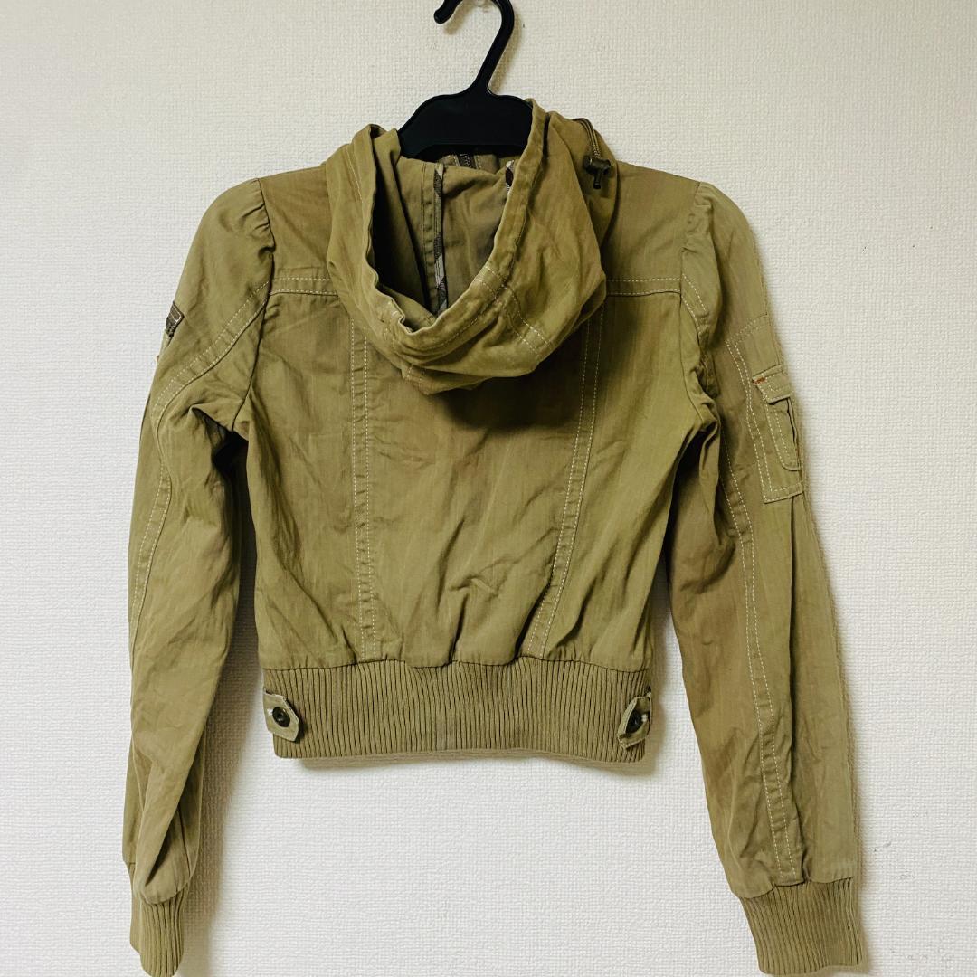 バーバリー BURBERRY BLUE LABEL ミリタリージャケット