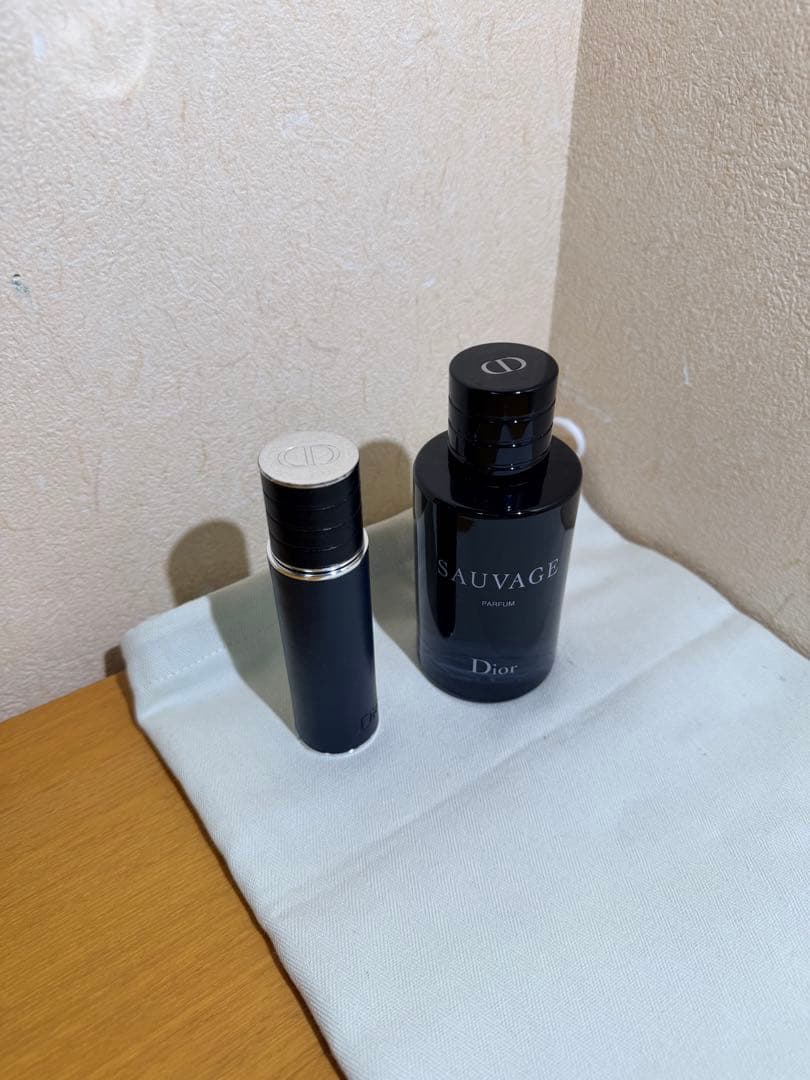 Dior Sauvage パルファム 100ml + ミニボトル 10ml