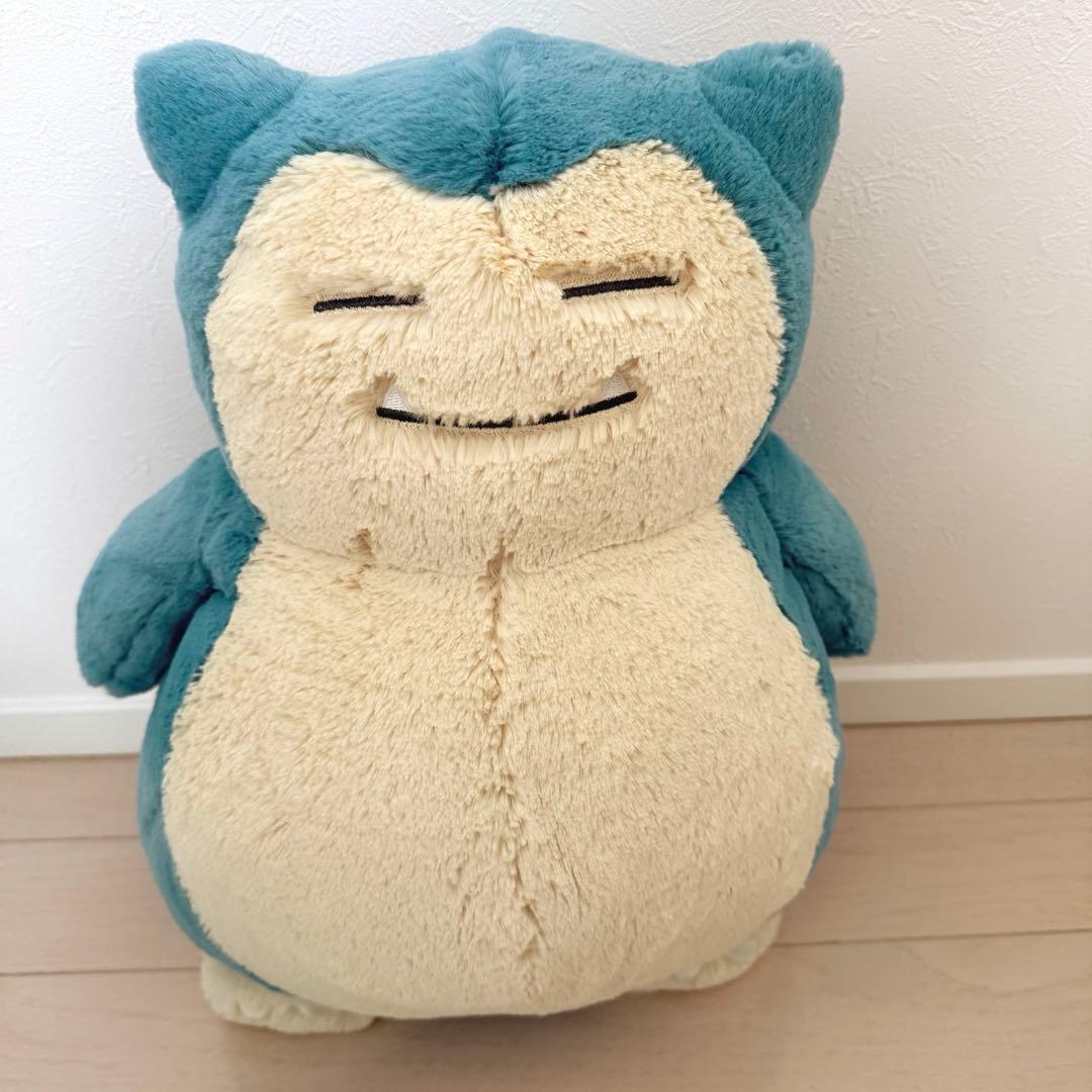 ポケモン カビゴン ふわふわ抱きぬいぐるみ
