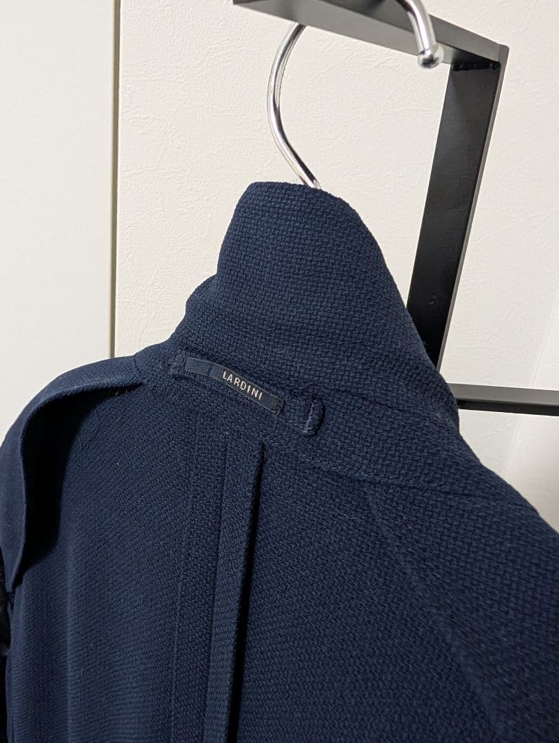 未使用級 LARDINI テーラードジャケット ウールホップサック 48