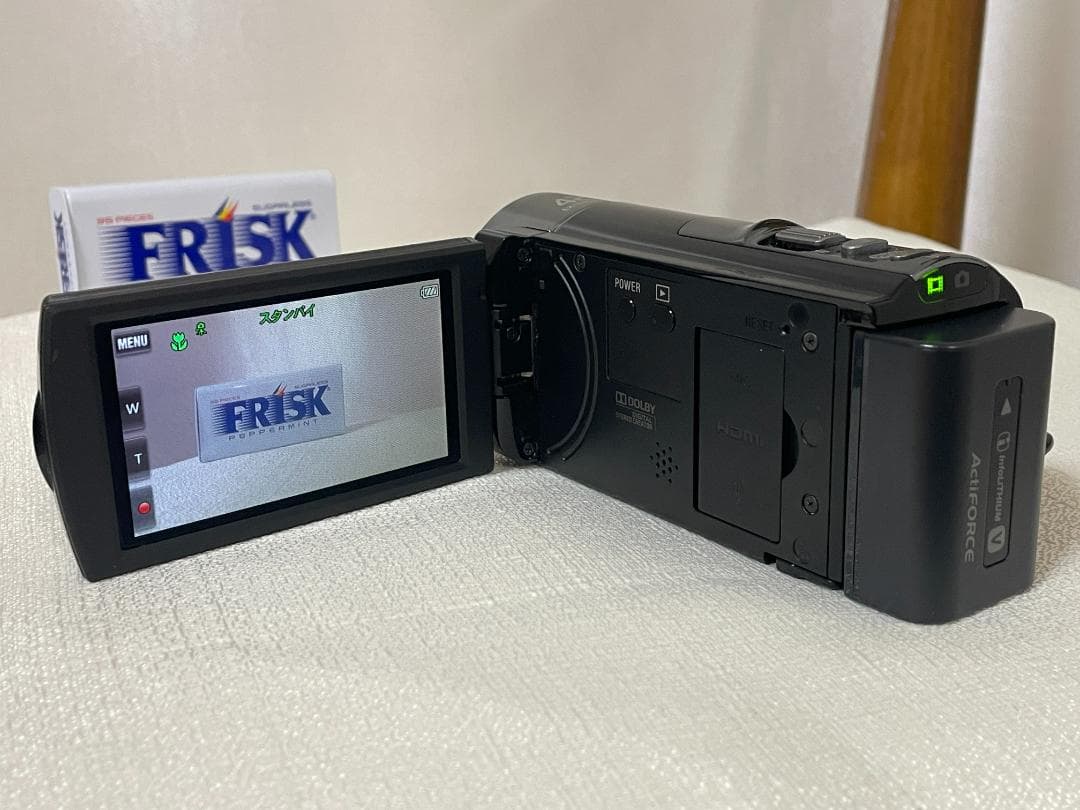 【動作確認済】SONYハンディカム HDR-CX180 ブラック【SDカード付】