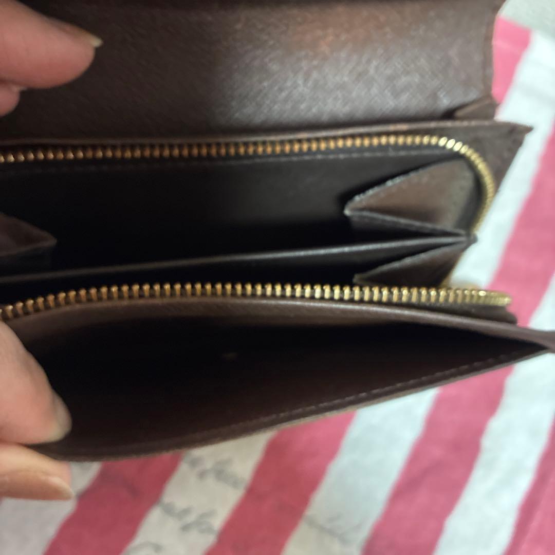 ヌシ⭐︎Louis Vuitton ダミエ 二つ折り財布